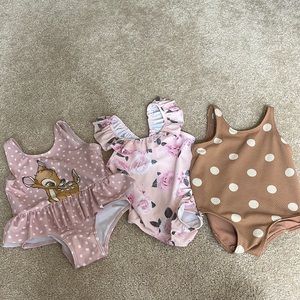 Selling all 3 swimsuits Zara and H&M 9-12m